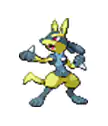 Generation 4 Shiny Lucario