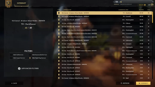 Chivalry Server Browser
